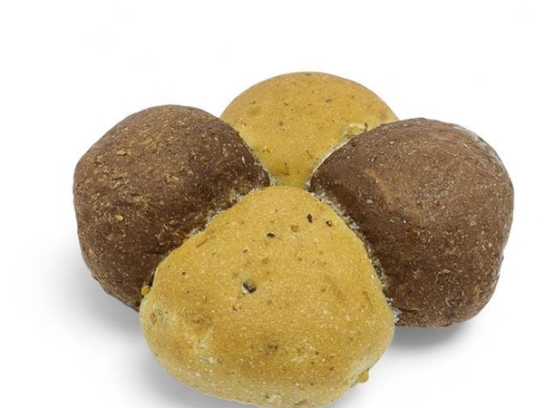 Breekbroodje rond 4 st. [olijf en VDD]