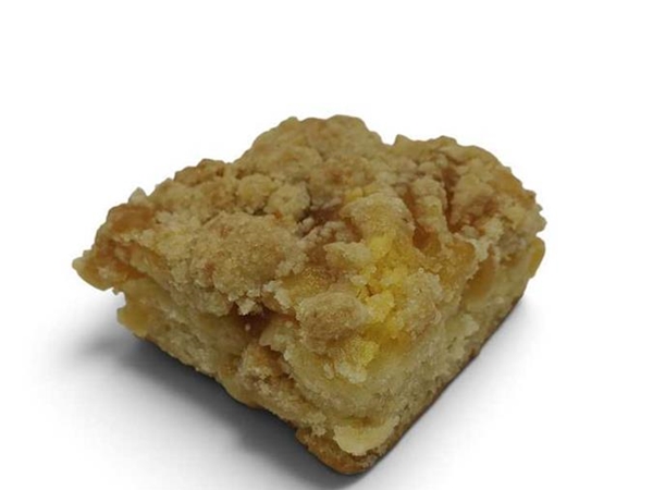Appel kruimelplaatcake 4 stukjes