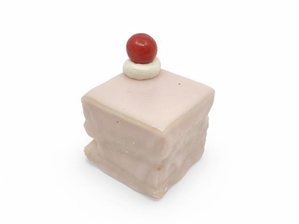 Mini gebakje Aardbei